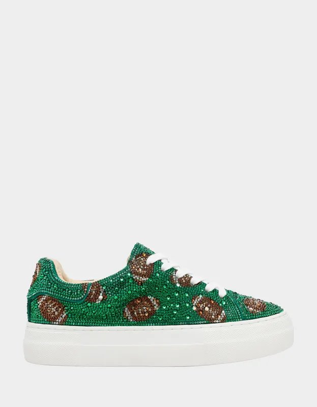 SIDNY GREEN FOOTBALL sold by Betsey Johnson
