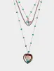 BOHO BUTTERFLY MULTI ROW NECKLACE MULTI sold by Betsey Johnson