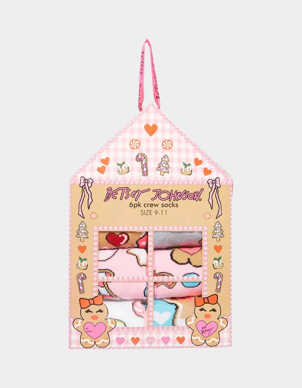 SWEET TREATS CREW SOCKS GIFT BOX sold by Betsey Johnson