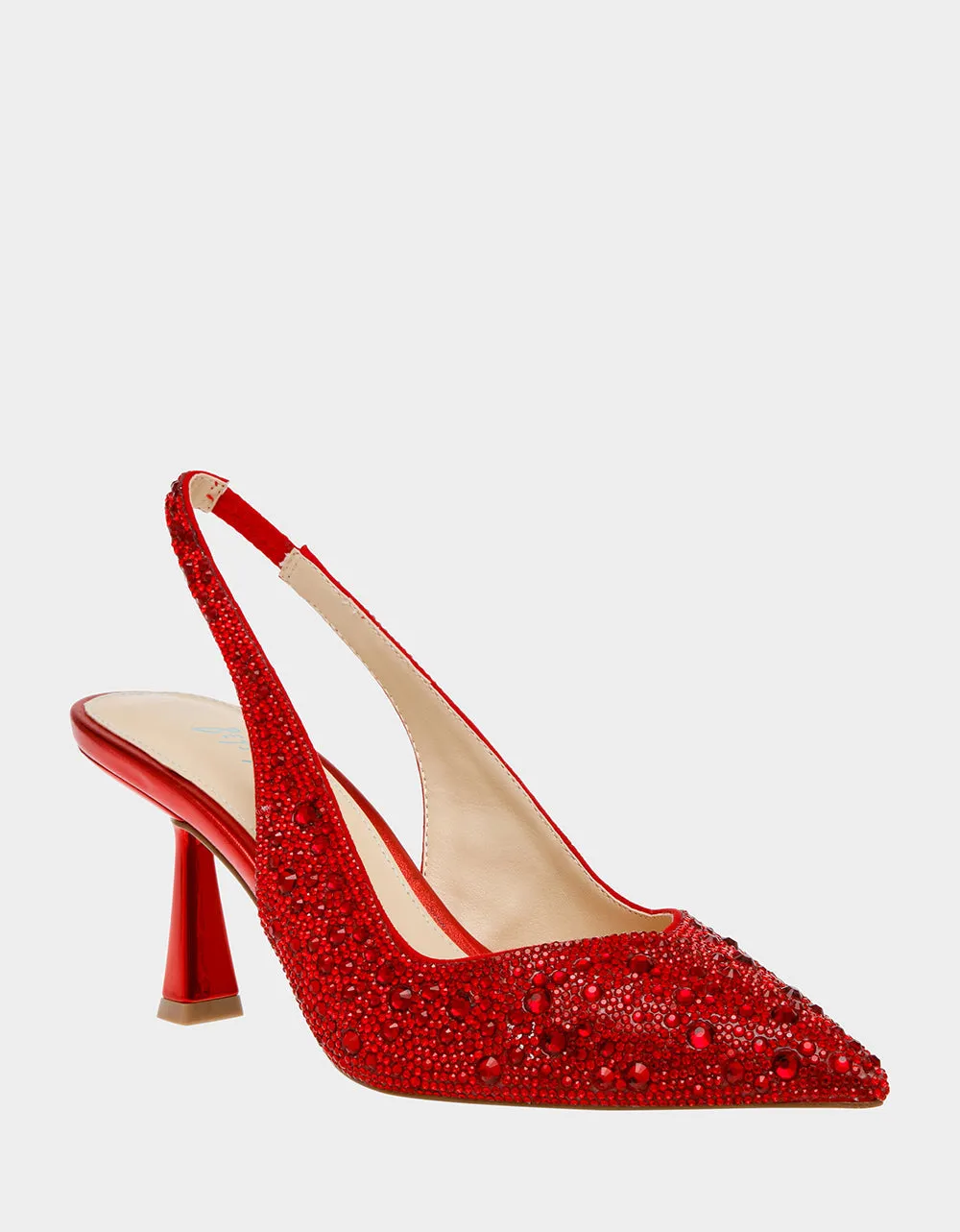 CLARK HEELS RED | RE:LUV sold by Betsey Johnson product image thumbnail 3