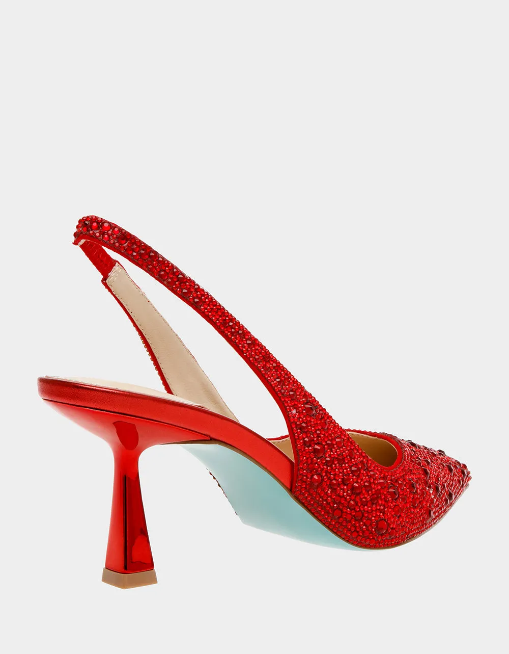 CLARK HEELS RED | RE:LUV sold by Betsey Johnson product image thumbnail 5