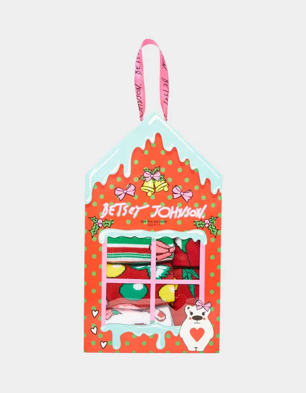 SO SWEET LOW CUT SOCKS GIFT BOX sold by Betsey Johnson