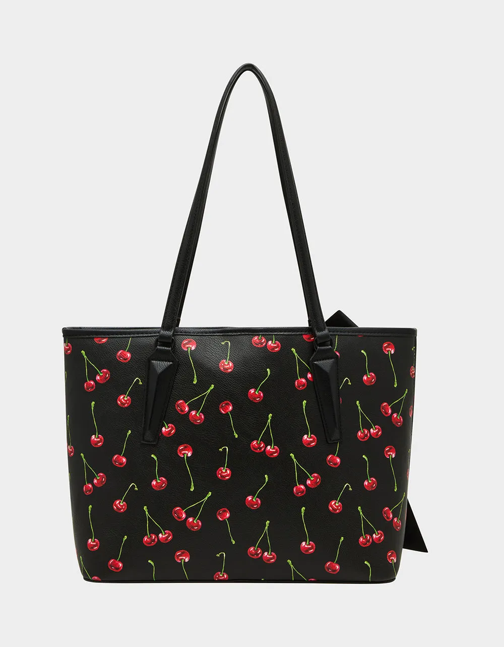 CHERRY BEST TOTE BLACK sold by Betsey Johnson product image thumbnail 5