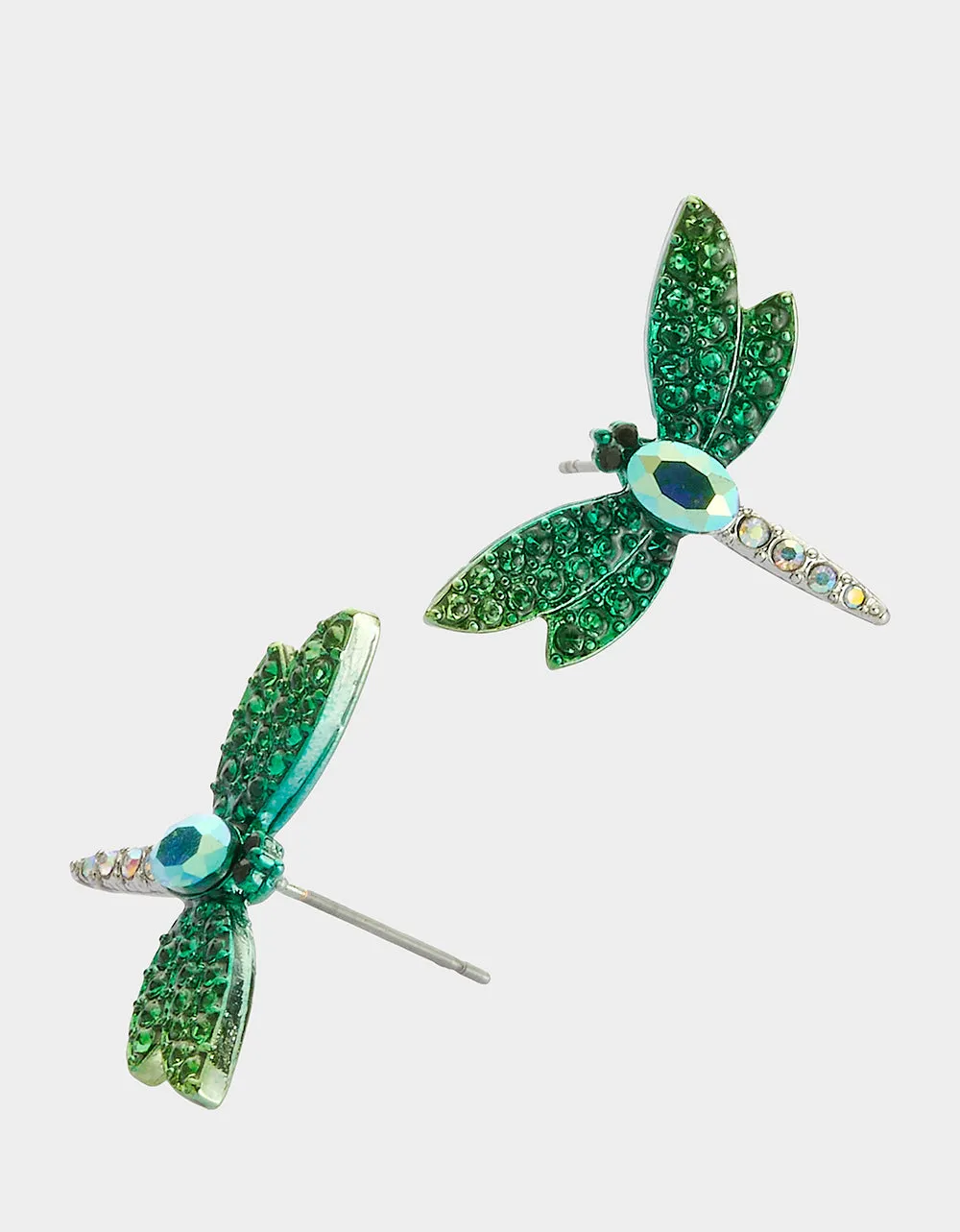 GARDEN GLAM DRAGONFLY STUDS BLUE sold by Betsey Johnson product image thumbnail 2