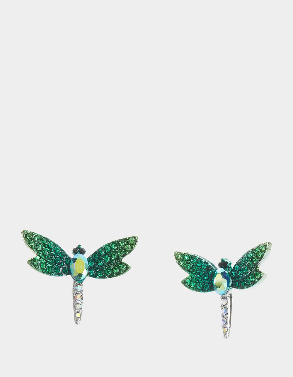 GARDEN GLAM DRAGONFLY STUDS BLUE sold by Betsey Johnson