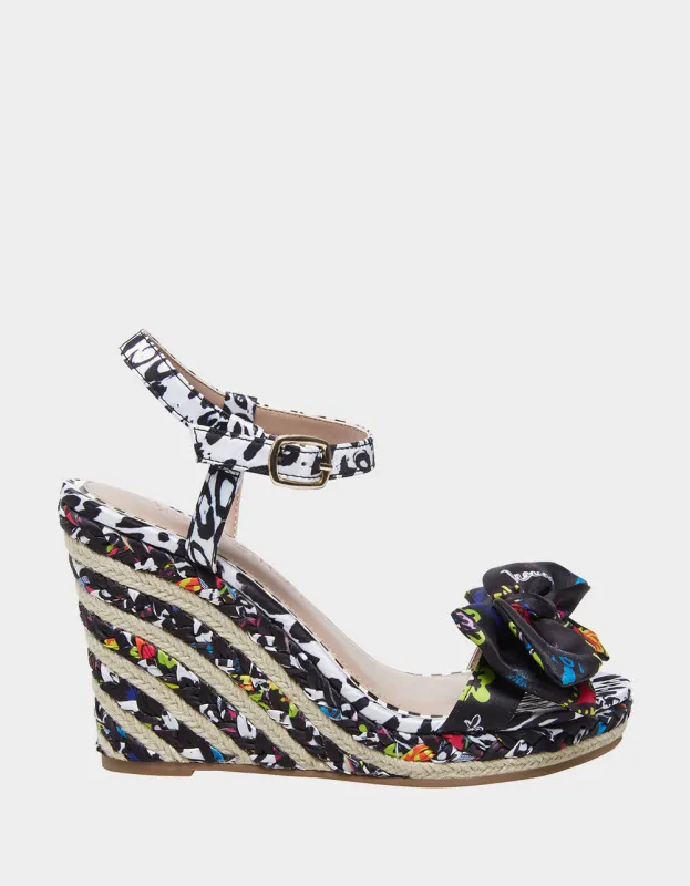 CARIE BLACK MULTI | RE:LUV sold by Betsey Johnson