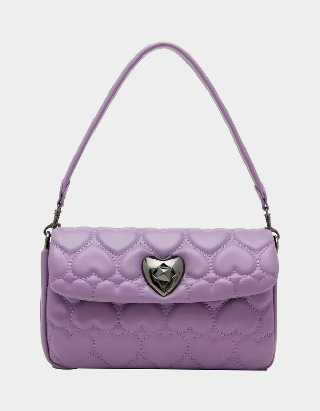 HEART QUILTING SHOULDER BAG | Parallel