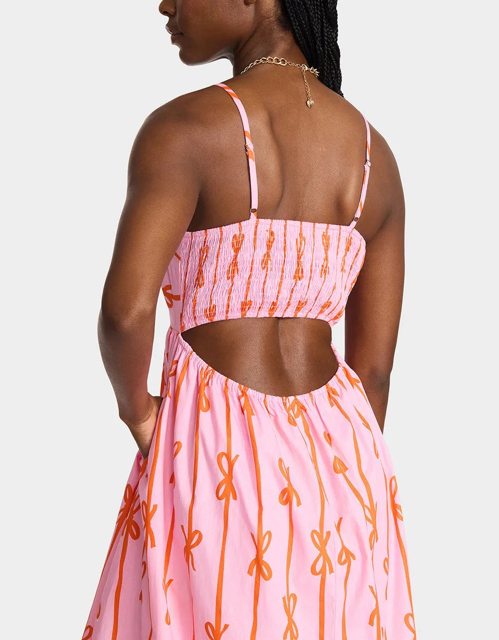 JORDY MAXI DRESS PINK MULTI sold by Betsey Johnson product image thumbnail 2