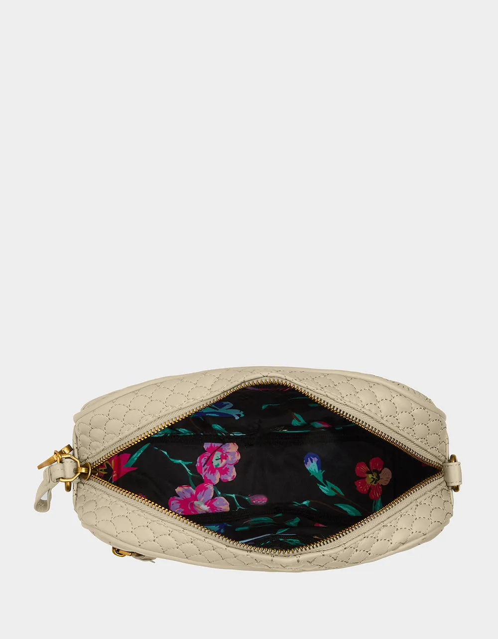 FOR SHORE SOFT CAMERA CROSSBODY CREAM sold by Betsey Johnson product image thumbnail 5
