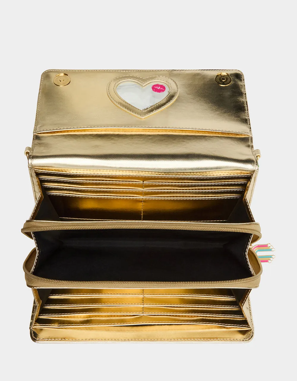 AMERICAN PRIDE WALLET ON CHAIN MULTI sold by Betsey Johnson product image thumbnail 4