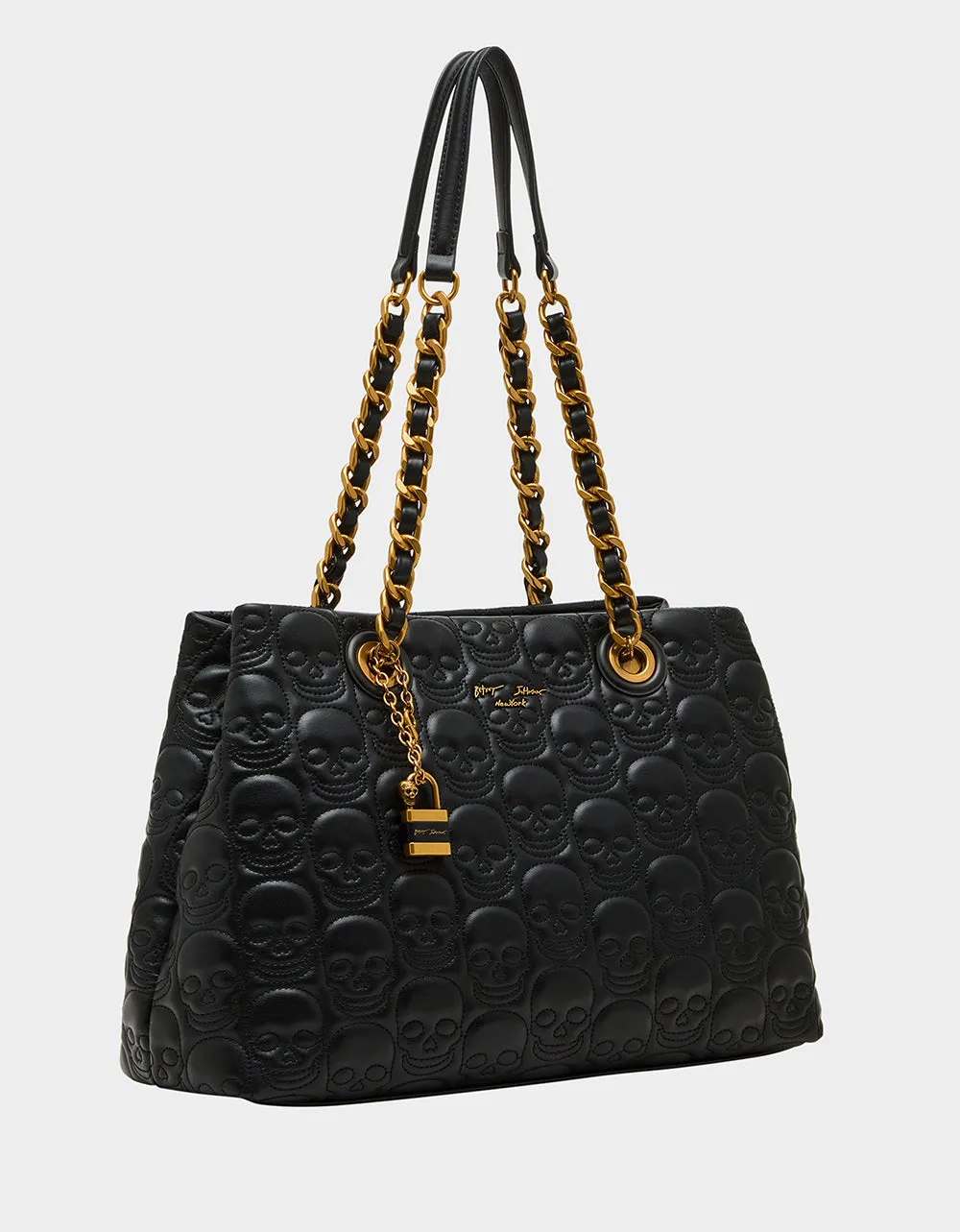 SKELE-TEASE COMPARTMENT TOTE BLACK sold by Betsey Johnson product image thumbnail 2