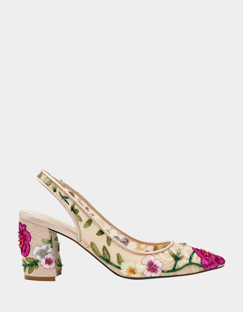 LIRA BLUSH MULTI FLORAL sold by Betsey Johnson
