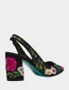 LIRA BLACK MULTI FLORAL sold by Betsey Johnson