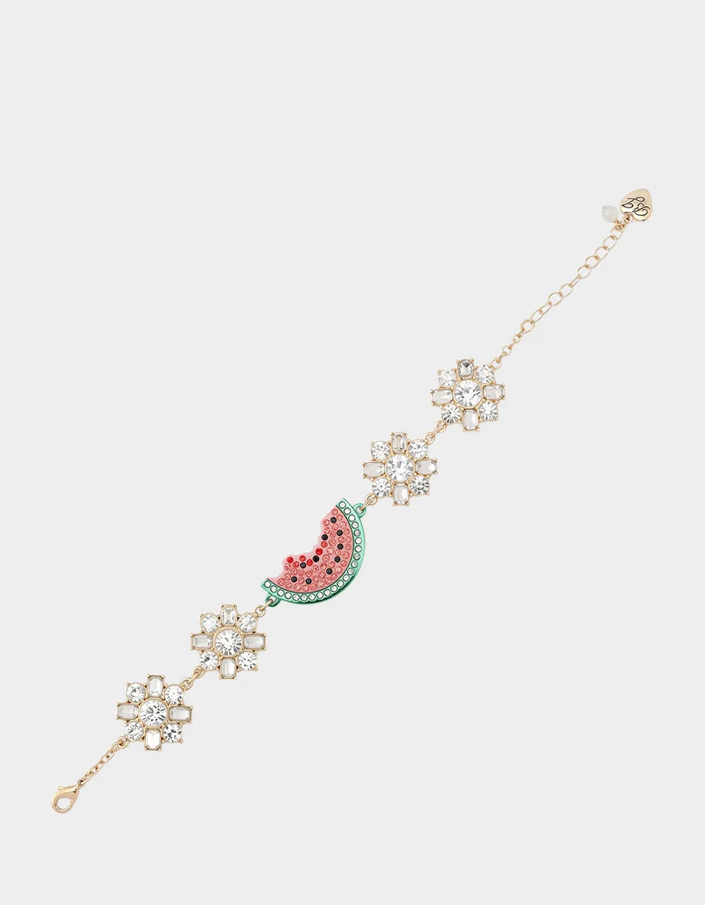 BETSEYS BACKYARD WATERMELON FLEX BRACELET PINK sold by Betsey Johnson product image thumbnail 3
