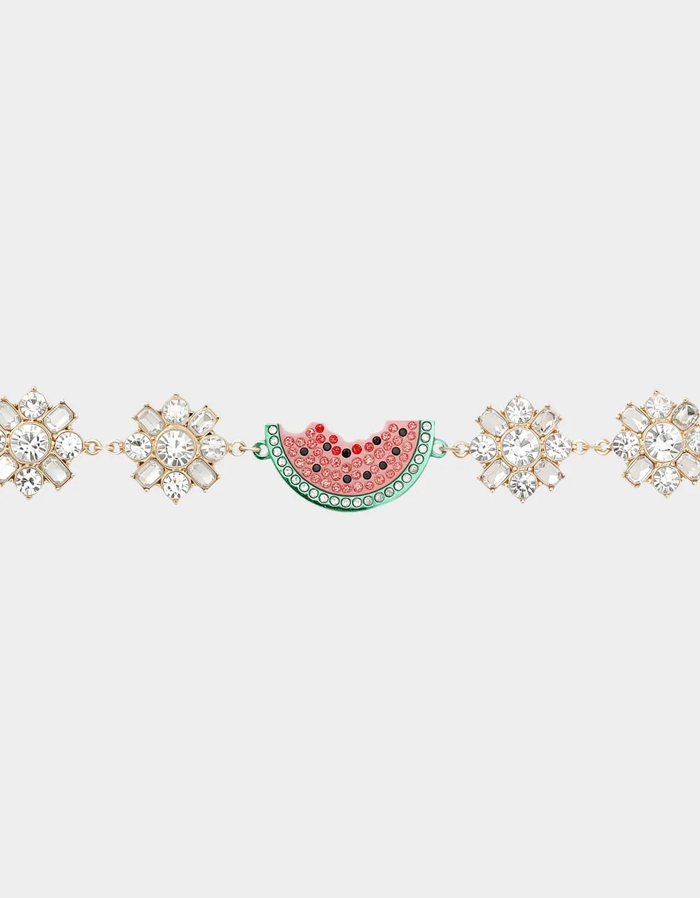 BETSEYS BACKYARD WATERMELON FLEX BRACELET PINK sold by Betsey Johnson product image thumbnail 2