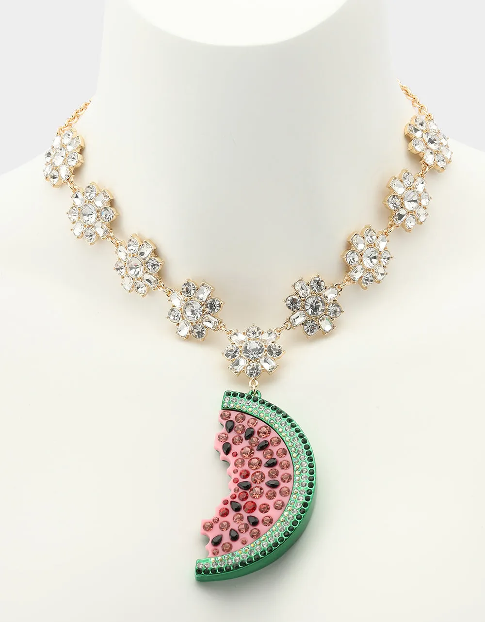 BETSEYS BACKYARD WATERMELON PENDANT MULTI sold by Betsey Johnson product image thumbnail 4