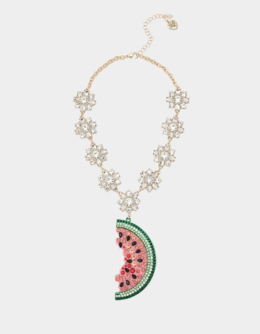 BETSEYS BACKYARD WATERMELON PENDANT MULTI sold by Betsey Johnson
