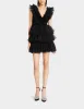 BETSEYS TIERED TULLE DRESS BLACK | RE:LUV sold by Betsey Johnson