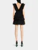 BETSEYS TIERED TULLE DRESS BLACK | RE:LUV sold by Betsey Johnson