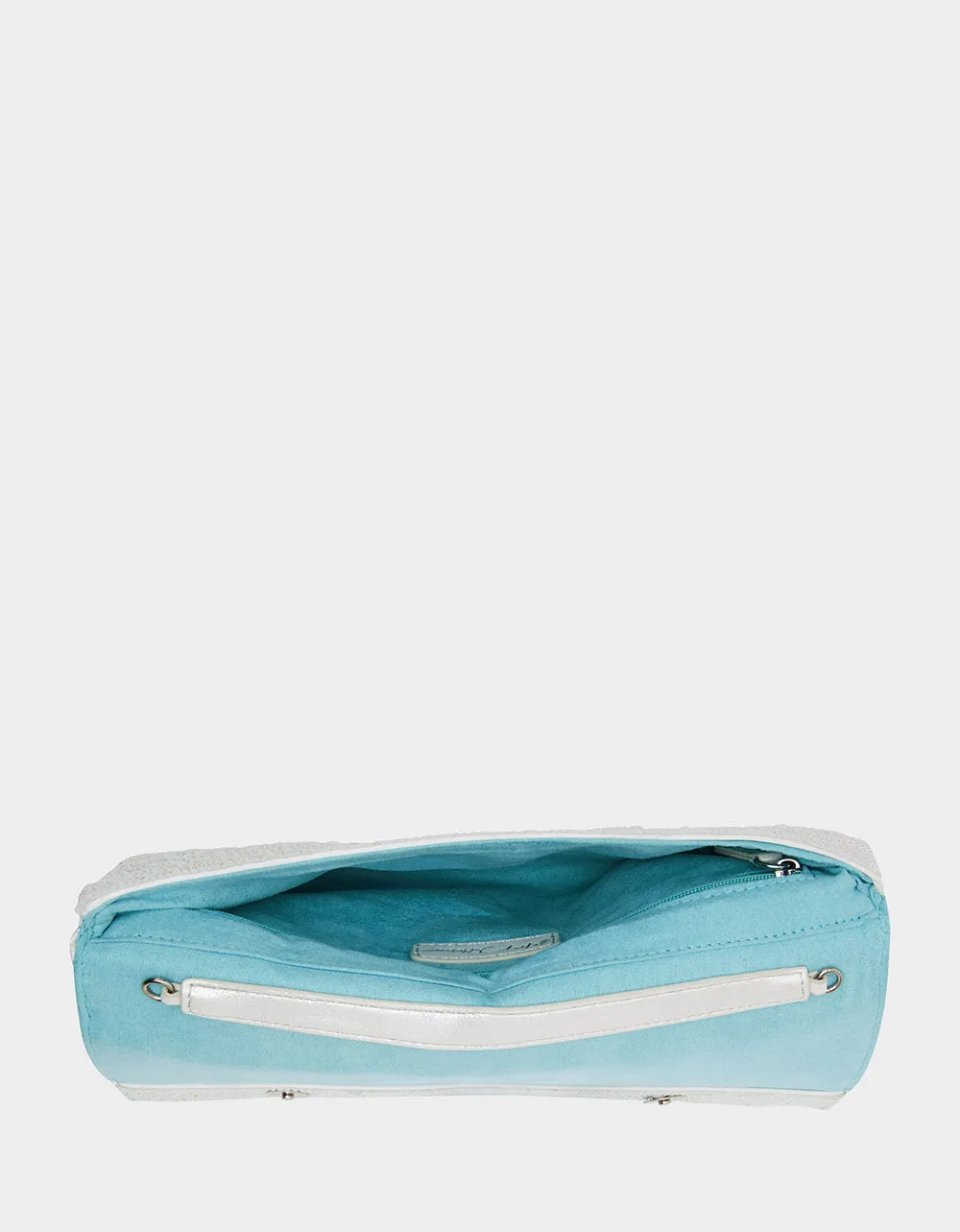 SOFT RHINESTONE CLUTCH PEARL | RE:LUV sold by Betsey Johnson product image thumbnail 4