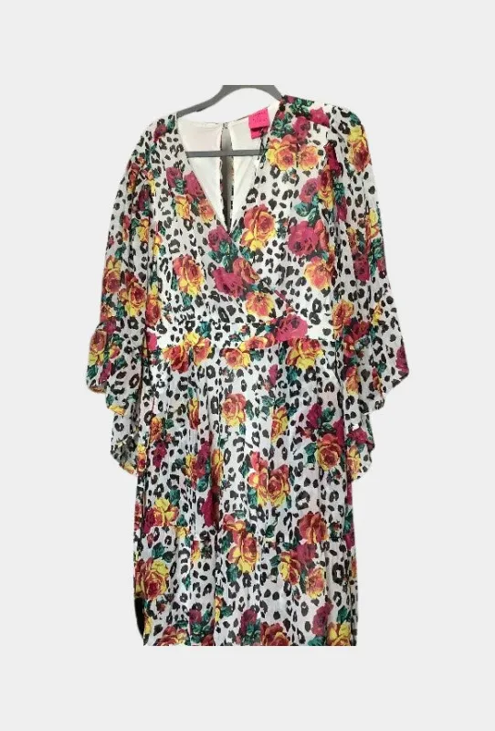 Animal print with roses | RE:LUV sold by Betsey Johnson