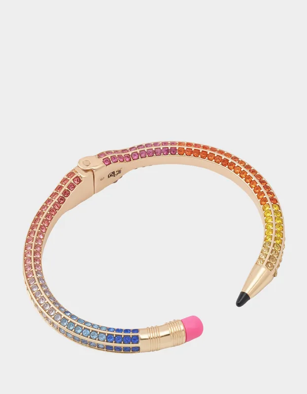 PAVE PENCIL CUFF MULTI sold by Betsey Johnson