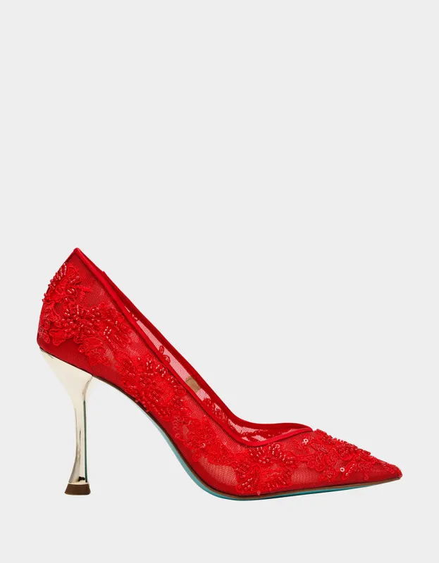 JENII RED sold by Betsey Johnson