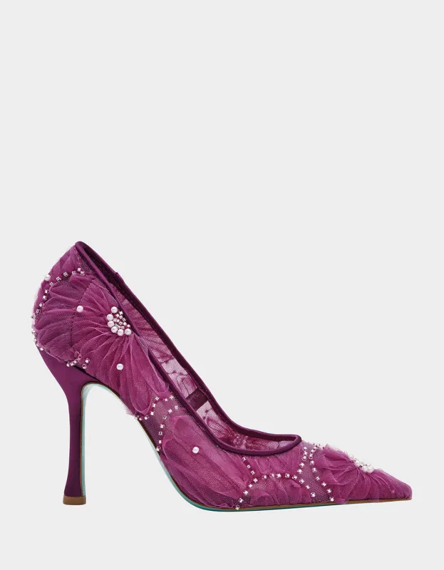ROXIE OXBLOOD sold by Betsey Johnson