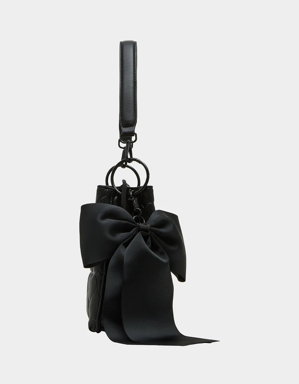 ALWAYS HEART-CORE BUCKET BAG BLACK sold by Betsey Johnson product image thumbnail 3