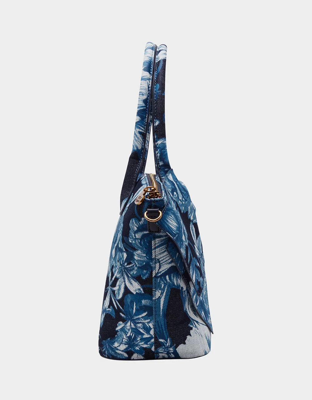 DENIM BOW-NANZA TOTE BLUE | RE:LUV sold by Betsey Johnson product image thumbnail 3