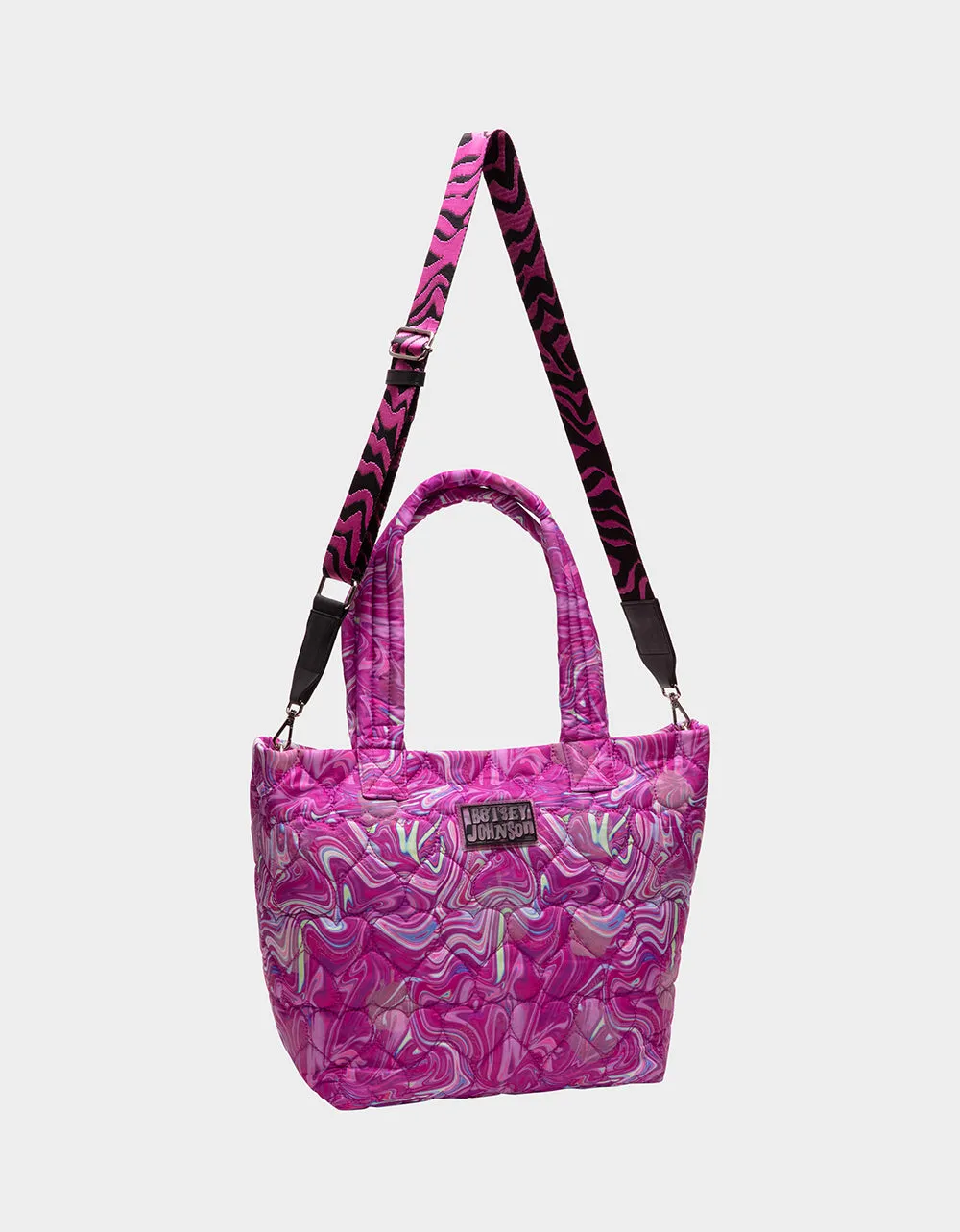TEMPERATURE CHANGING TOTE PINK MULTI | RE:LUV sold by Betsey Johnson product image thumbnail 2
