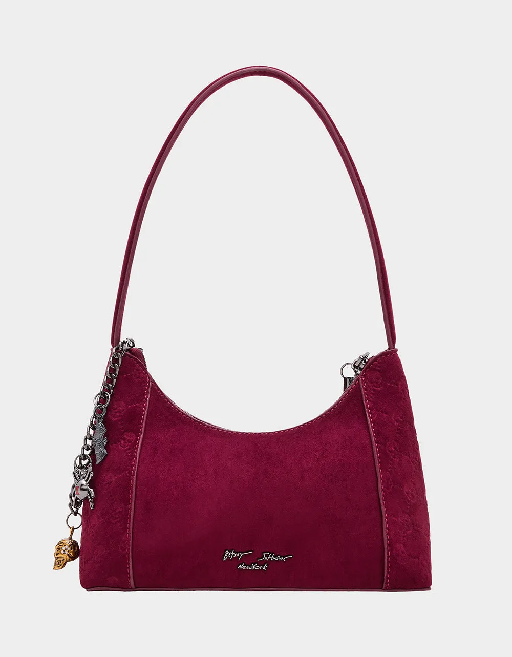 HEADLINER DEBOSS TOP ZIP CHERRY sold by Betsey Johnson product image thumbnail 5