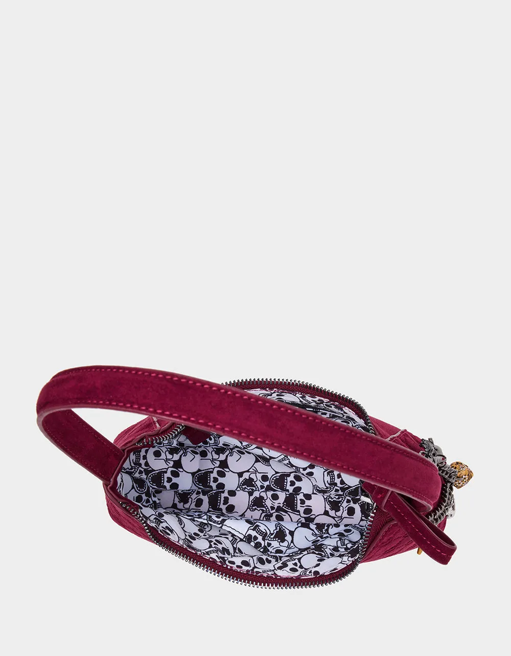 HEADLINER DEBOSS TOP ZIP CHERRY sold by Betsey Johnson product image thumbnail 4