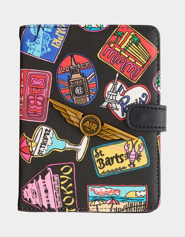 JET SET PASSPORT CASE MULTI sold by Betsey Johnson