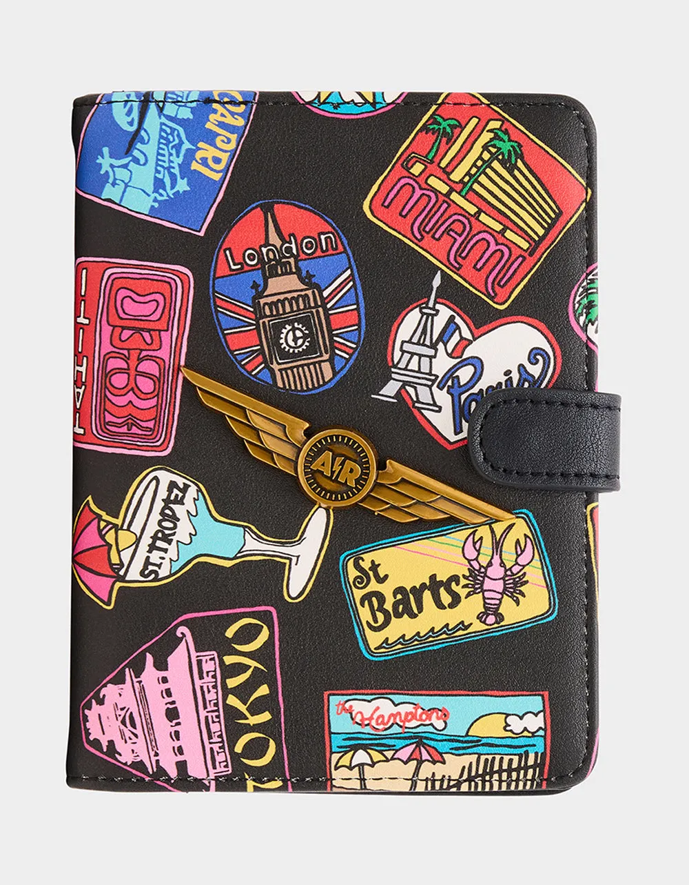 JET SET PASSPORT CASE MULTI sold by Betsey Johnson