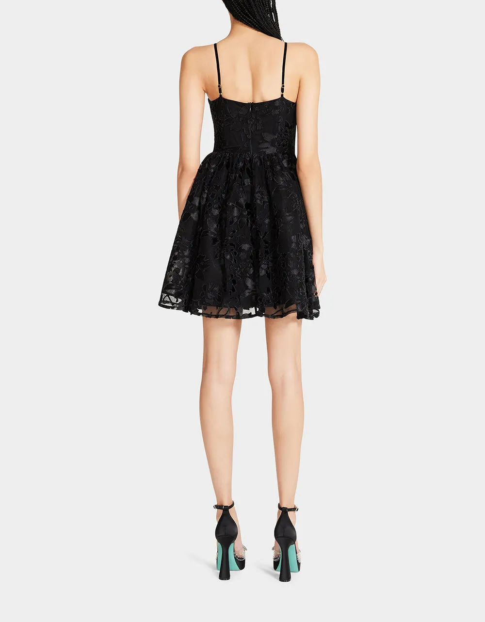 LUCIA MINI DRESS BLACK | RE:LUV sold by Betsey Johnson product image thumbnail 3
