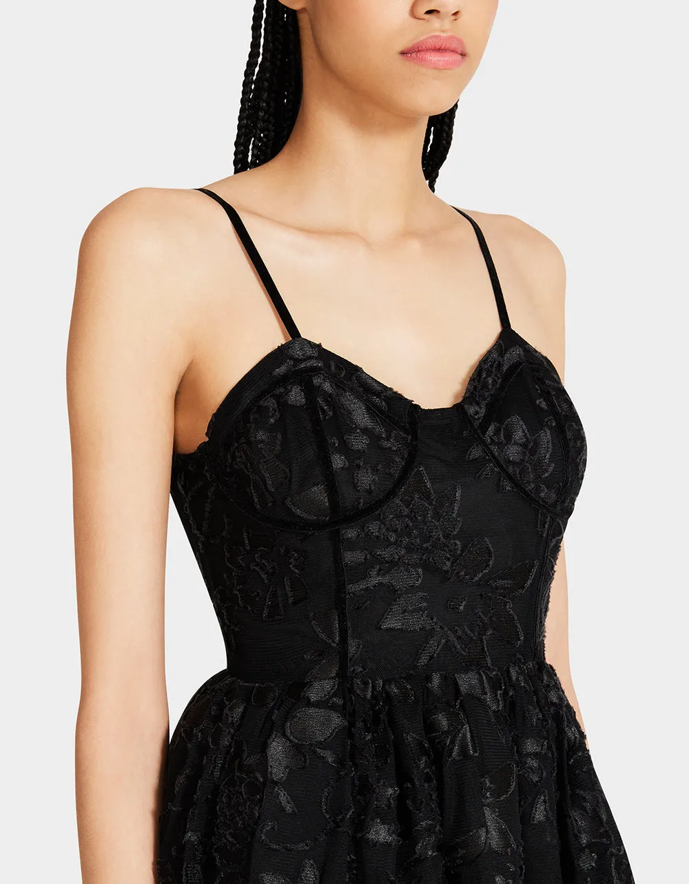 LUCIA MINI DRESS BLACK | RE:LUV sold by Betsey Johnson product image thumbnail 2