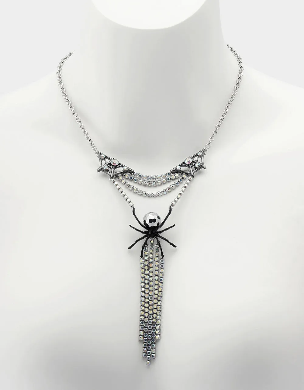 DISCO SPIDER Y-NECKLACE CRYSTAL sold by Betsey Johnson product image thumbnail 3
