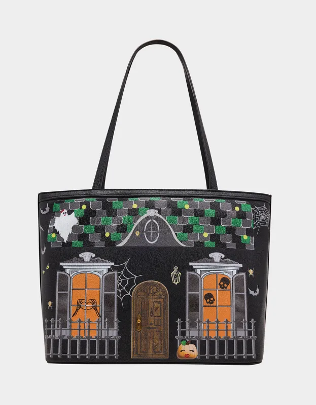 FOREVER HOME TOTE BLACK/MULTI sold by Betsey Johnson