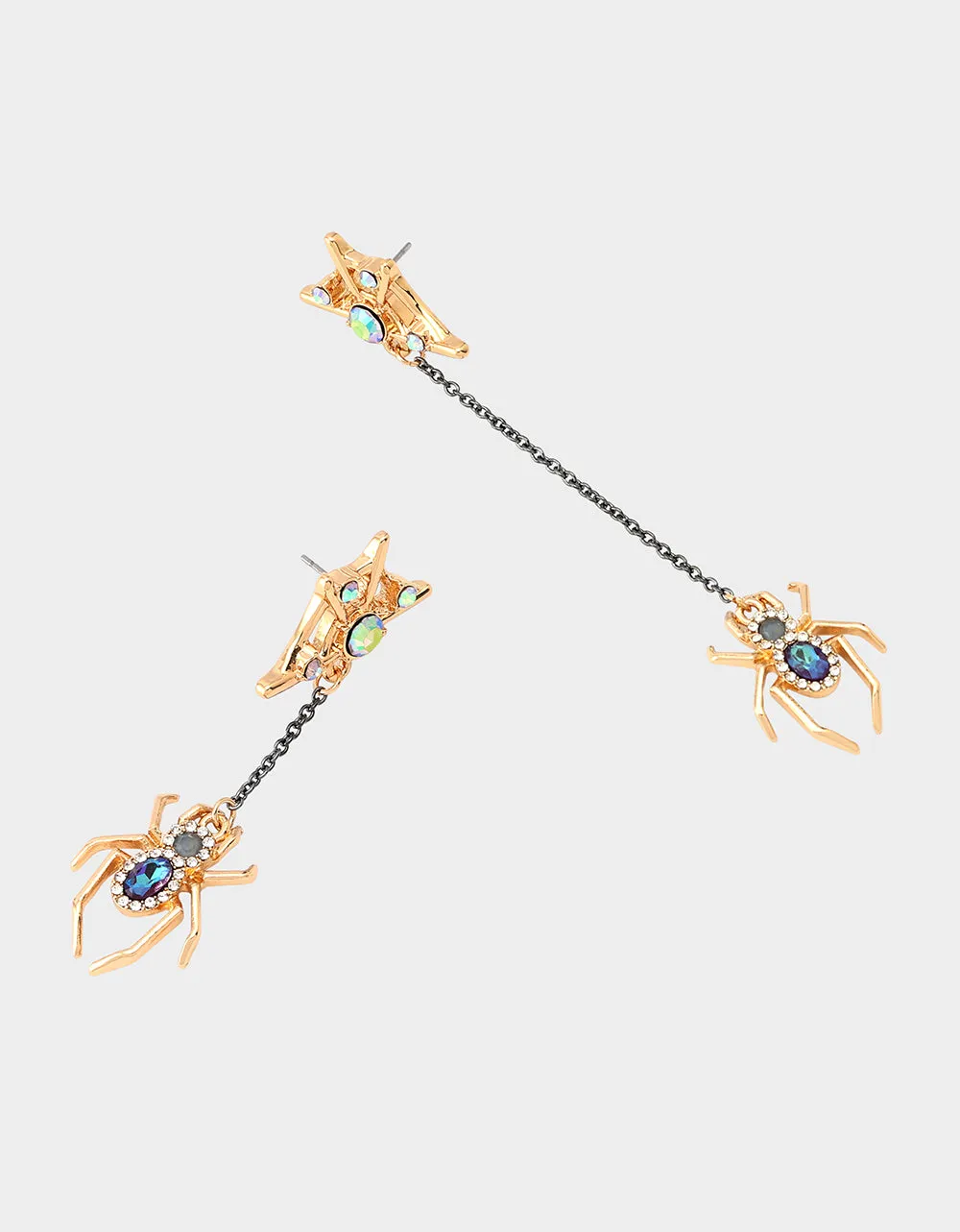 SPIDER DROP EARRING BLUE sold by Betsey Johnson product image thumbnail 2