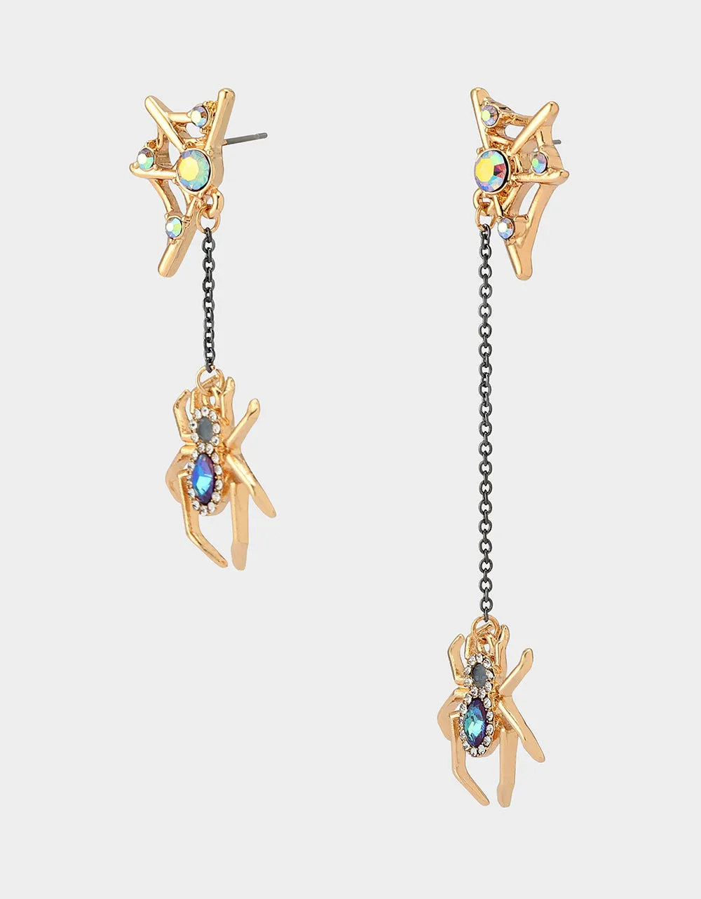 SPIDER DROP EARRING BLUE sold by Betsey Johnson product image thumbnail 3