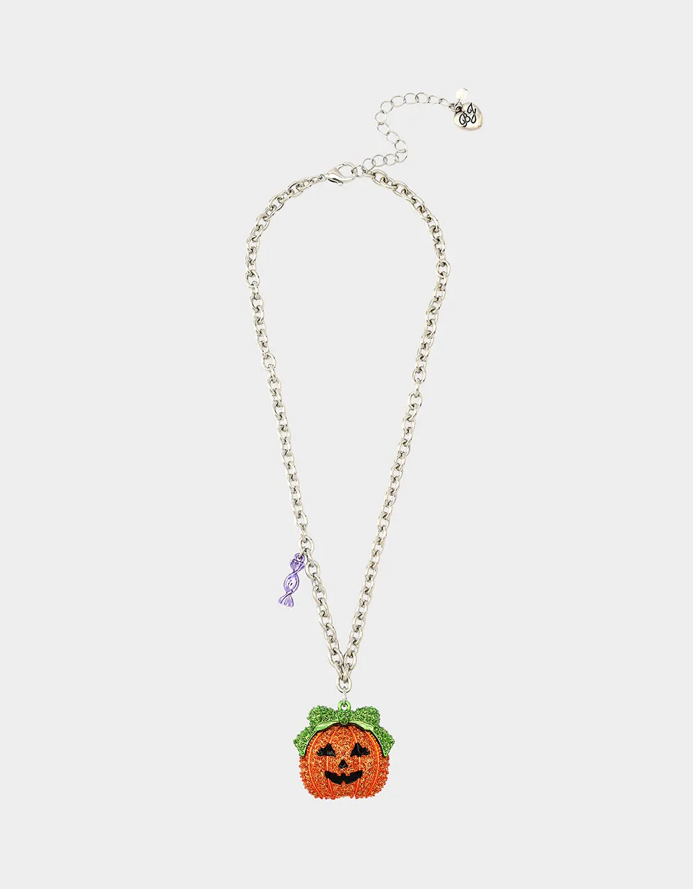 PUMPKIN PENDANT NECKLACE ORANGE sold by Betsey Johnson