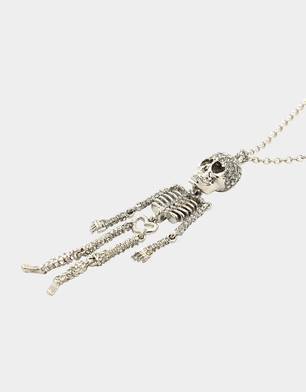 SKELETON PENDANT NECKLACE CRYSTAL sold by Betsey Johnson product image thumbnail 3