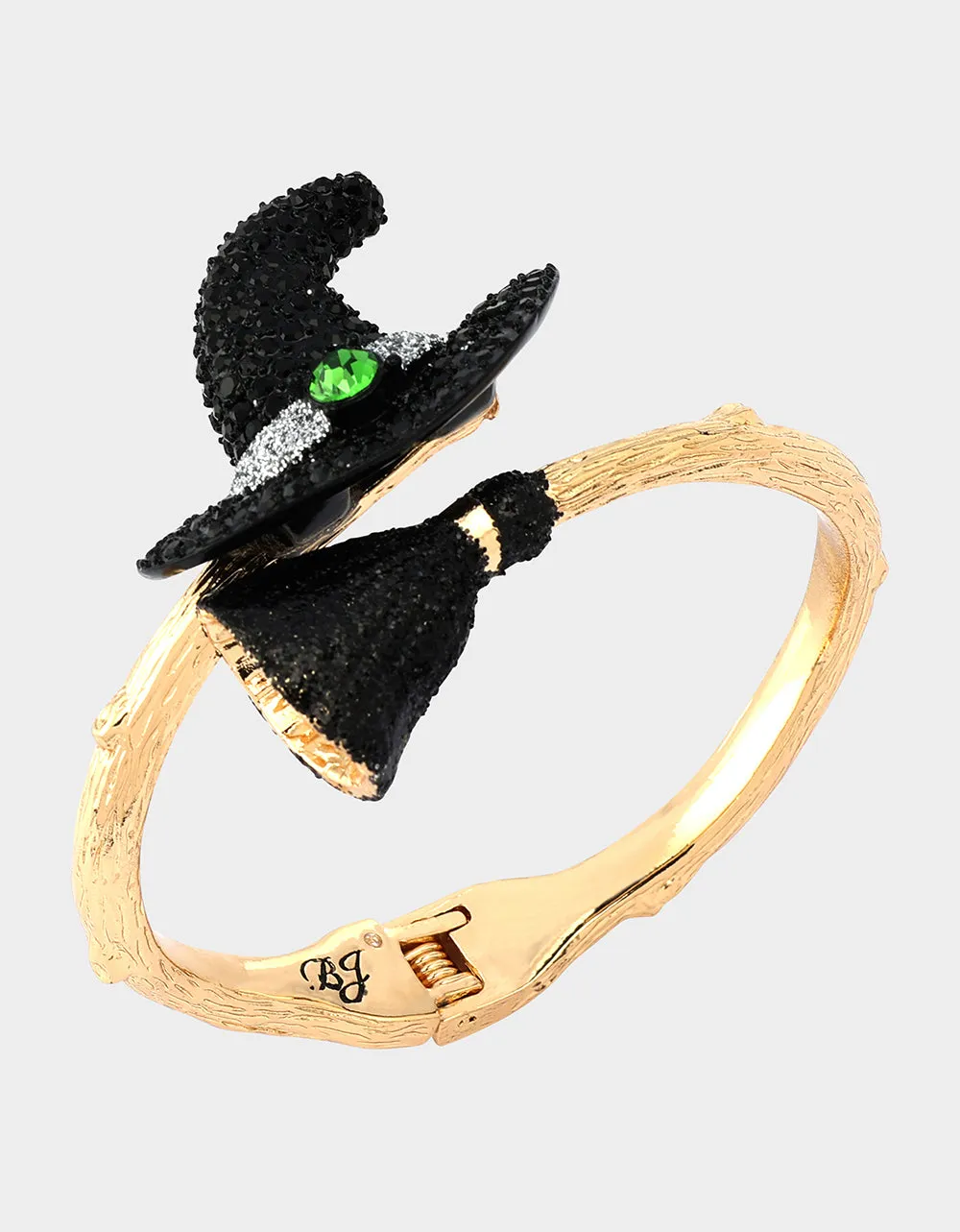 WITCH HAT HINGE BANGLE BLACK sold by Betsey Johnson product image thumbnail 2