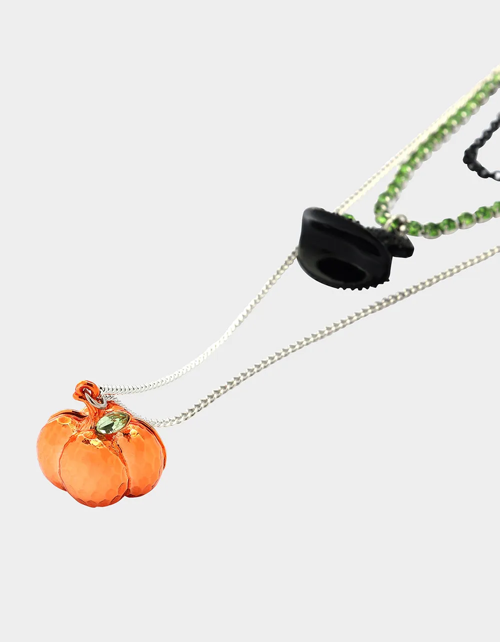 GHOULS MULTI NECKLACE ORANGE sold by Betsey Johnson product image thumbnail 3