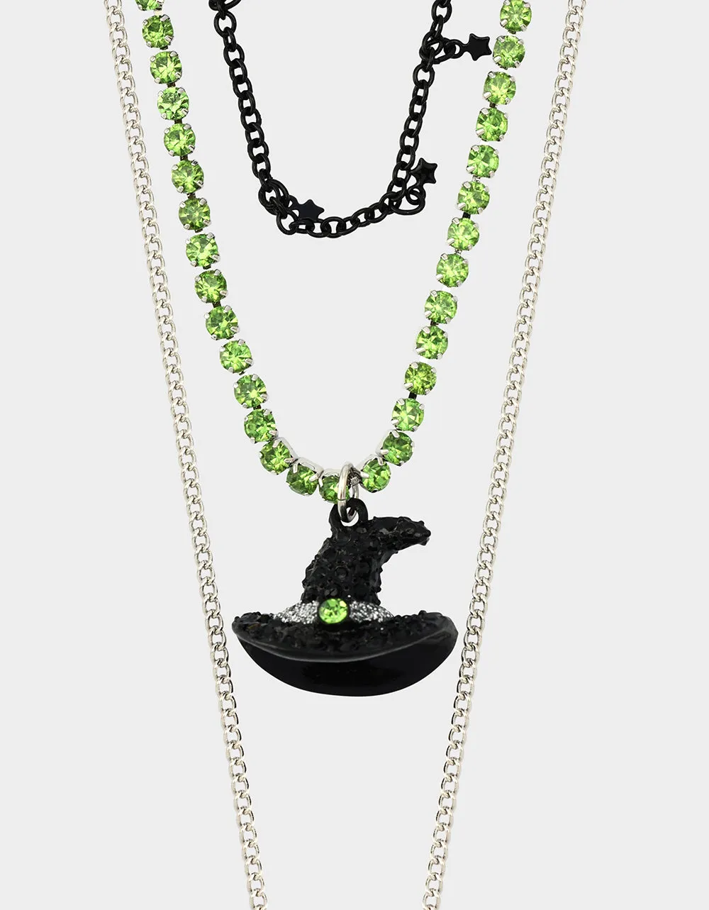 GHOULS MULTI NECKLACE ORANGE sold by Betsey Johnson product image thumbnail 2