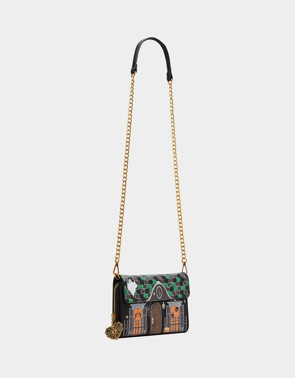 FOREVER HOME WALLET ON CHAIN BLACK/MULTI sold by Betsey Johnson product image thumbnail 2