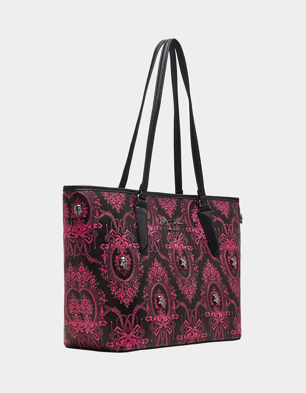 BRAINIAC TOTE BLACK PINK sold by Betsey Johnson product image thumbnail 2