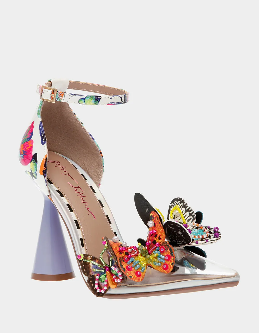 GIDELLE WHITE MULTI | RE:LUV sold by Betsey Johnson product image thumbnail 2