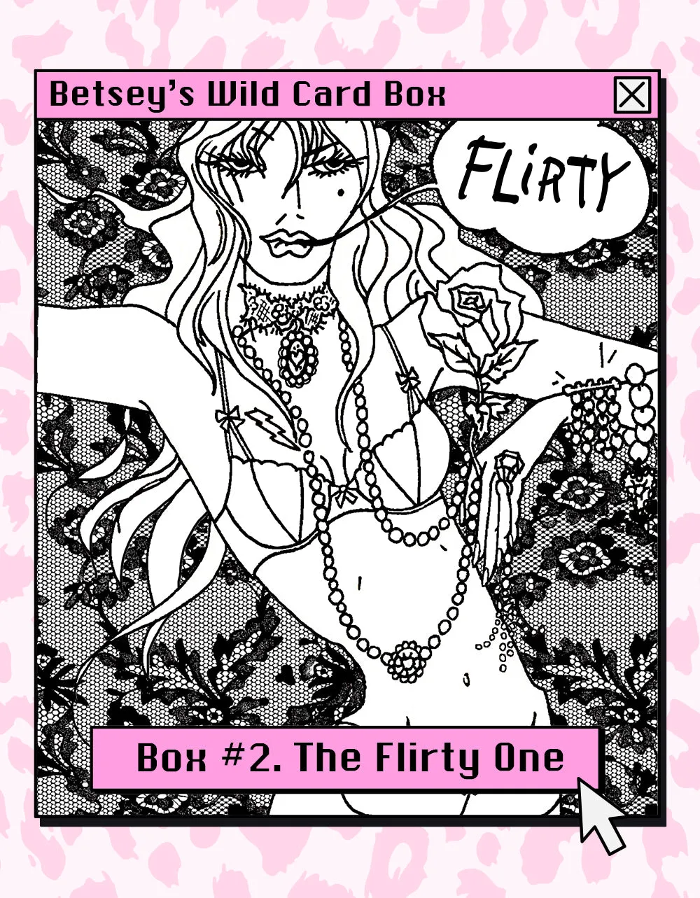 BETSEY'S WILD CARD BOX: FLIRTY sold by Betsey Johnson